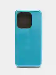 Голубой чехол-книжка для Tecno Spark 10 Pro (Техно Спарк 10 Про)