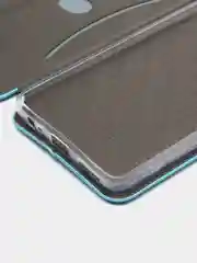 Голубой чехол-книжка для Tecno Spark 10 Pro (Техно Спарк 10 Про)