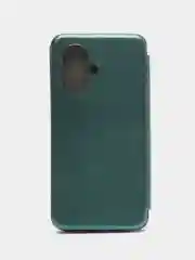 Зеленый чехол-книжка для Realme 10 Pro Plus / 10 Pro+ (Реалми 10 Про Плюс)