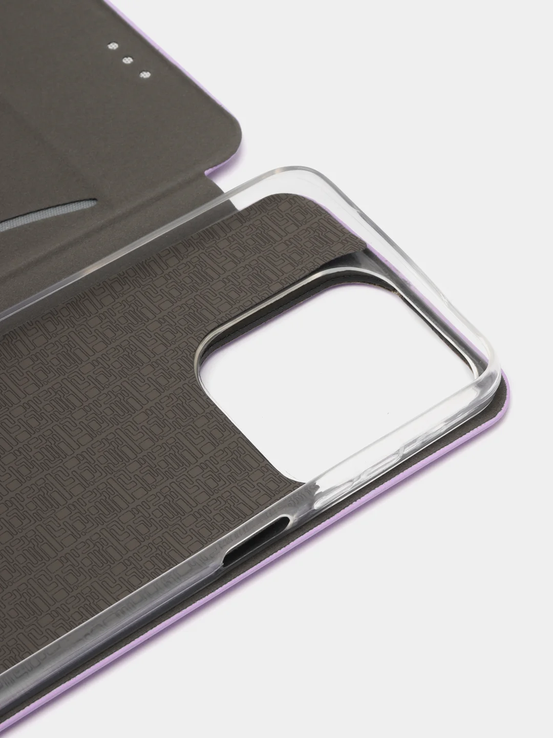 Сиреневый чехол-книжка для Tecno Spark 10 / 10C (Техно Спарк 10 / 10С)