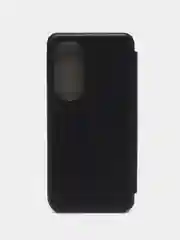 Черный чехол-книжка для Honor 70 (Хонор 70)