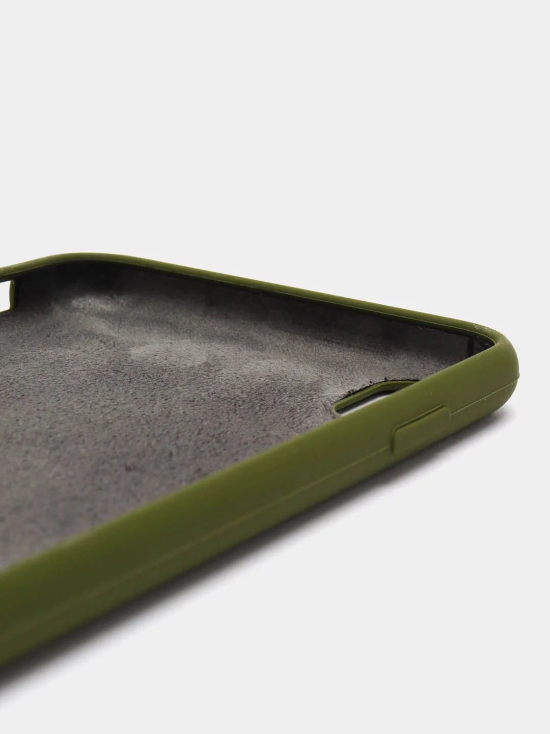 Зеленый чехол для iPhone XS Max, Silicone Case
