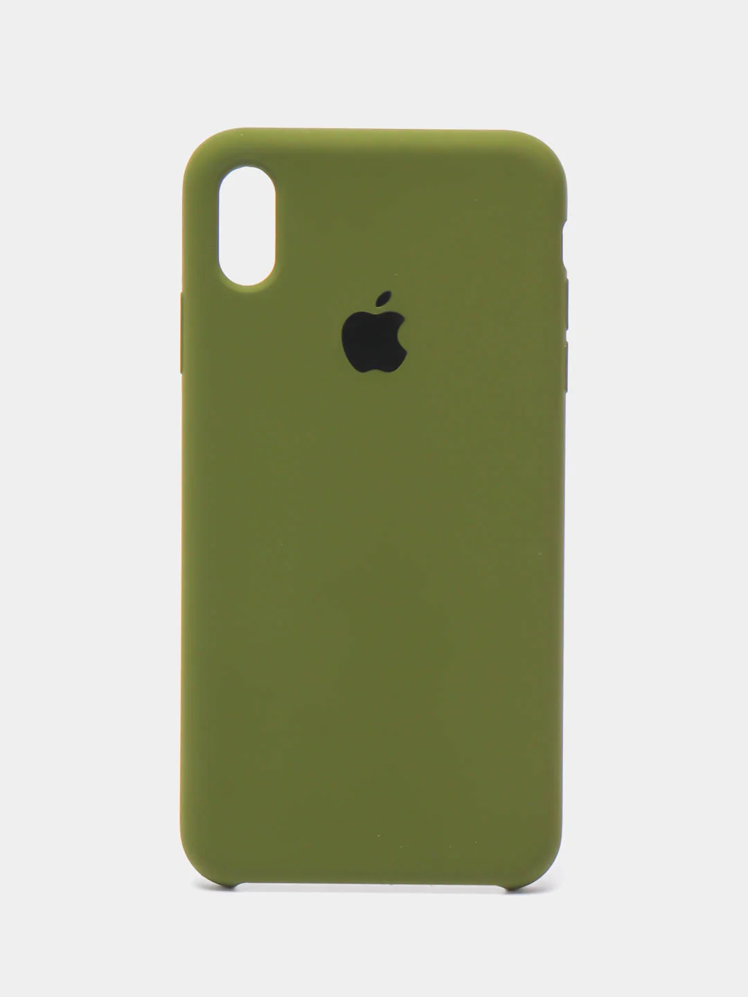 Зеленый чехол для iPhone XS Max, Silicone Case