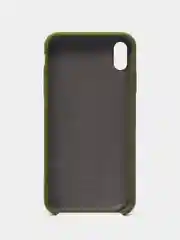Зеленый чехол для iPhone XS Max, Silicone Case