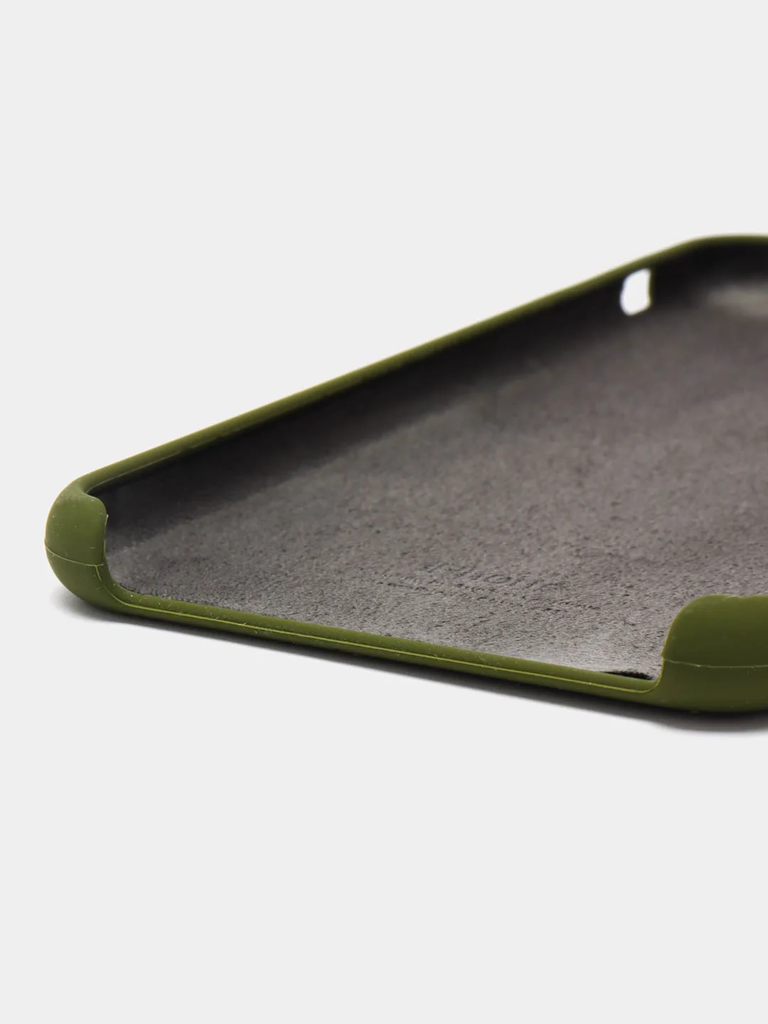 Зеленый чехол для iPhone XS Max, Silicone Case