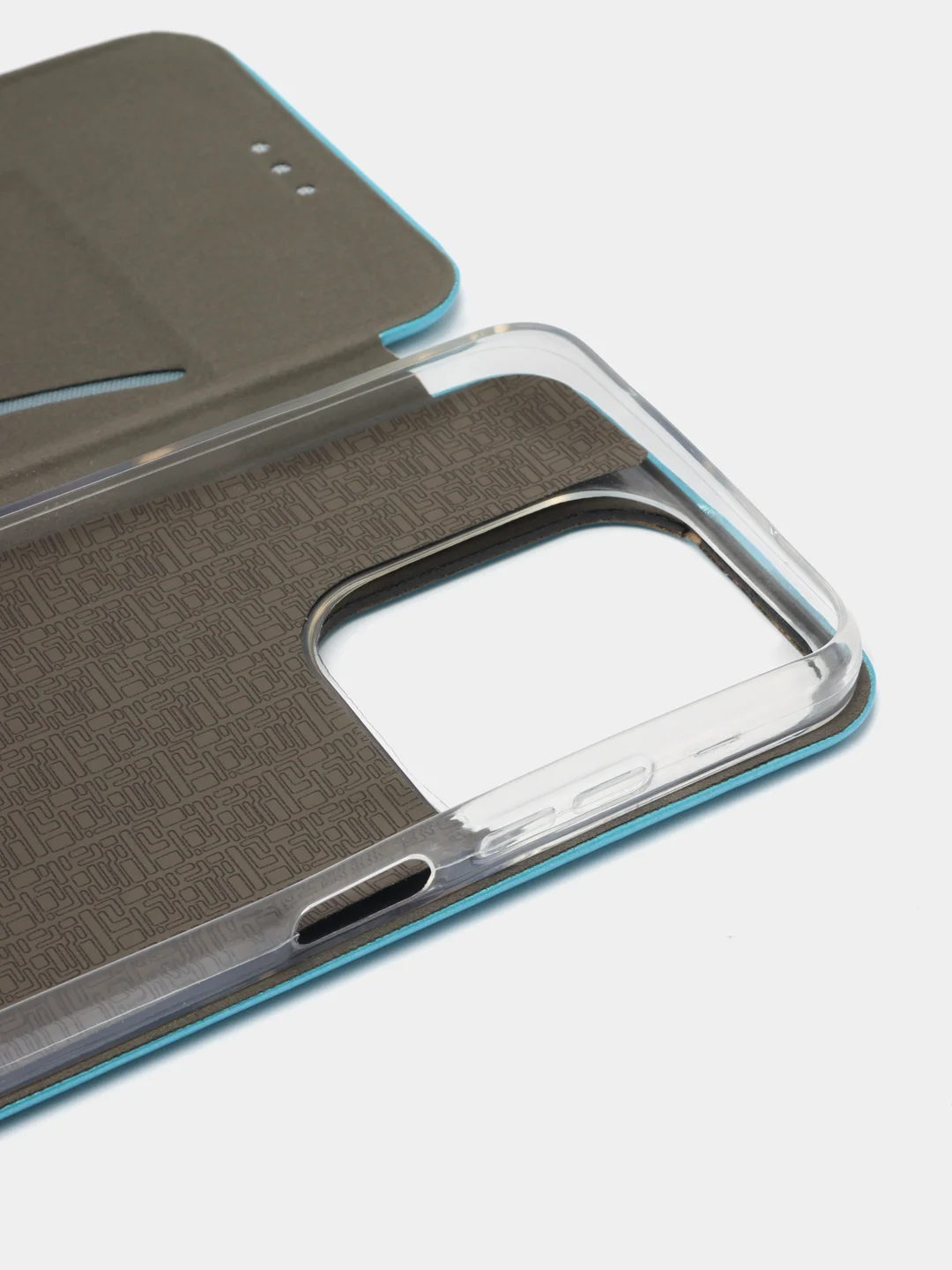 Голубой чехол-книжка для Tecno Spark 10 / 10C (Техно Спарк 10 / 10С)