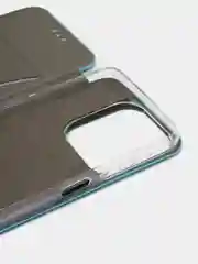 Голубой чехол-книжка для Tecno Spark 10 / 10C (Техно Спарк 10 / 10С)