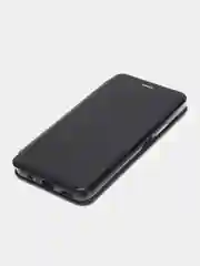 Черный чехол-книжка для Honor X7 (Хонор Х7)