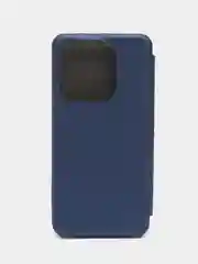 Синий чехол-книжка для Tecno Spark Go 2023 / Infinix Smart 7 / Smart 7 Plus / Tecno Pop 7 Pro