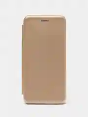 Золотой чехол-книжка для Tecno Spark Go 2023 / Infinix Smart 7 / Smart 7 Plus / Tecno Pop 7 Pro