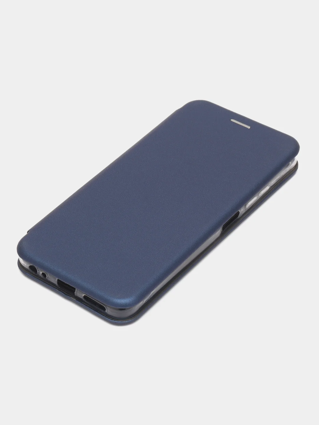 Синий чехол-книжка для Tecno Spark 10 / 10C (Техно Спарк 10 / 10С)