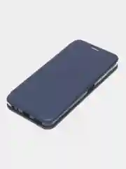 Синий чехол-книжка для Tecno Spark 10 / 10C (Техно Спарк 10 / 10С)
