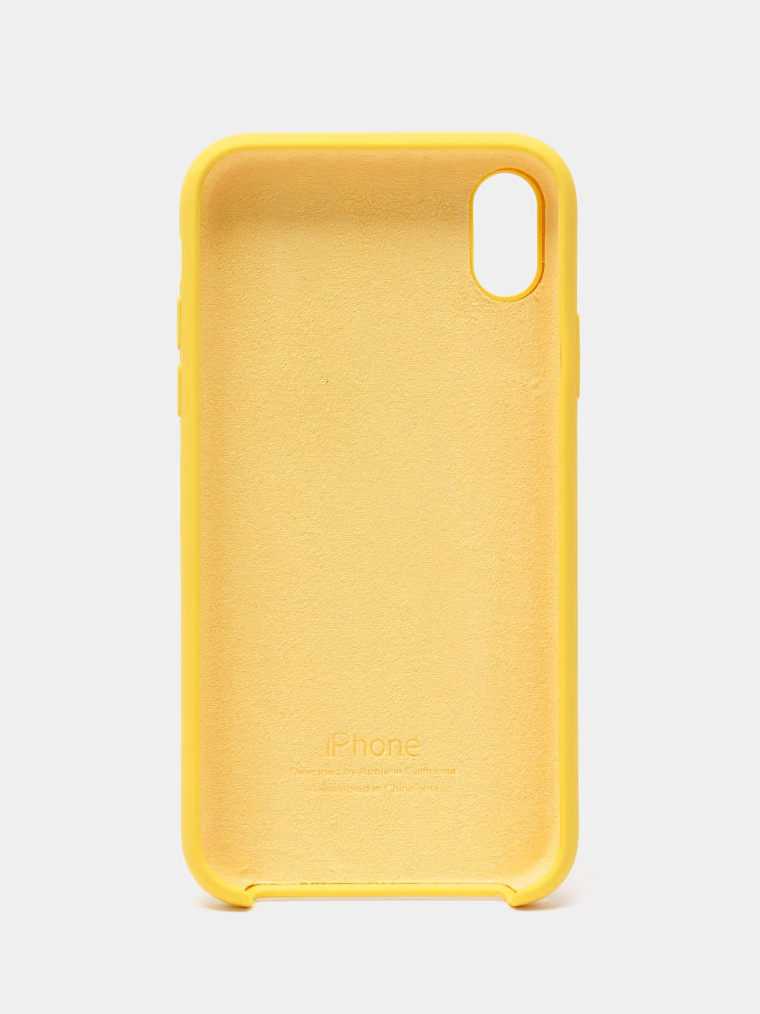 Горчичный чехол для iPhone XR (Silicone Case)