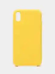 Желтый чехол для iPhone XR (Silicone Case)
