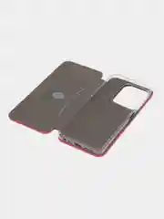 Красный чехол-книжка для Tecno Spark 10 / 10C (Техно Спарк 10 / 10С)