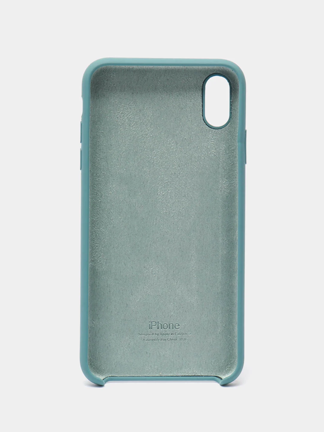 Зелёный хаки чехол для iPhone XS Max, Silicone Case