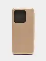 Золотой чехол-книжка для Tecno Spark 10 Pro (Техно Спарк 10 Про)