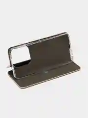 Золотой чехол-книжка для Tecno Spark 10 Pro (Техно Спарк 10 Про)