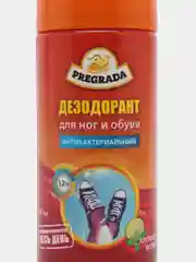ДЕЗОДОРАНТ для ног и обуви антибактериальный 100 мл 12 часов PREGRADA