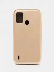 Золотой чехол-книжка Itel A48 / Ител А48