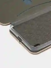 Золотой чехол-книжка Itel A48 / Ител А48