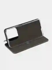 Серый чехол-книжка для Tecno Spark 10 Pro (Техно Спарк 10 Про)