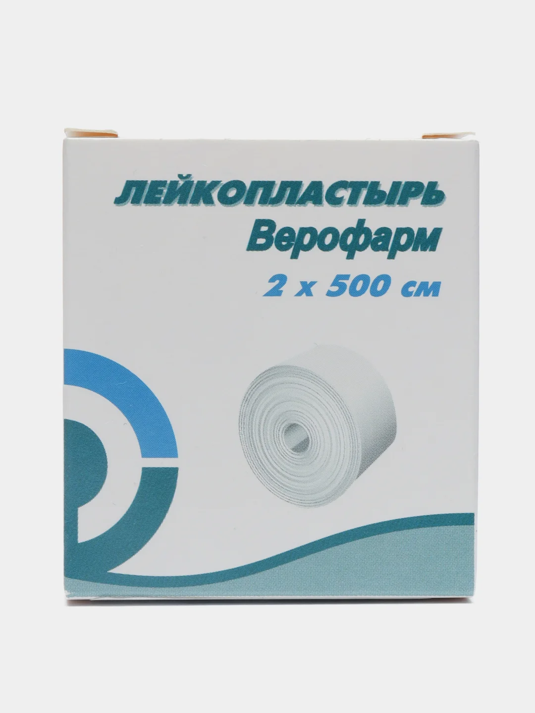 Пластырь, лейкопластырь рулонный Верофарм, 2 х 500 см, тканевая основа, 630604