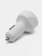 Белый автомобильная зарядка для телефона, с 4 USB портами и быстрой зарядкой 3.0
