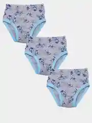 Белый трусы детские, кулирка, 3 штуки