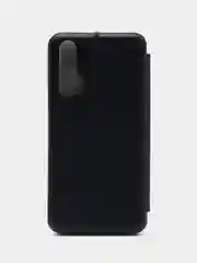Темно-синий чехол-книжка на Huawei Honor 20 Pro, Хуавей Хонор 20 Про