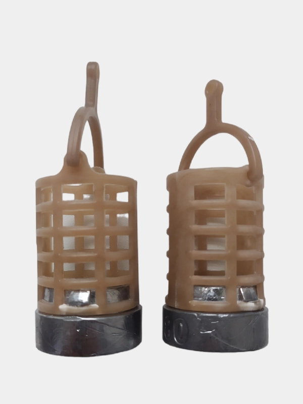 Кормушка фидерная "Дюза", рыболовная, 2 штуки,  20 - 120 г