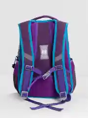 Школьный рюкзак для девочки, фиолетовый с кошкой 38 х 26 х 20, ранец ортопедический