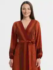 Рыжий домашний халат