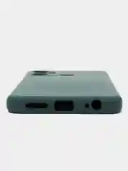 Тёмно-зелёный чехол силиконовый для Infinix Smart 6 Plus (Инфиникс Смарт 6 Плюс Silicone Cover)