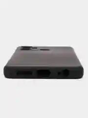 Черный чехол силиконовый для Infinix Smart 6 Plus (Инфиникс Смарт 6 Плюс Silicone Cover)