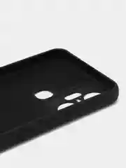 Черный чехол силиконовый для Infinix Smart 6 Plus (Инфиникс Смарт 6 Плюс Silicone Cover)