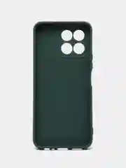 Тёмно-зелёный чехол силиконовый для Honor X6, Honor X8 5G / Хонор Х6, Х8 5Г Silicone Cover