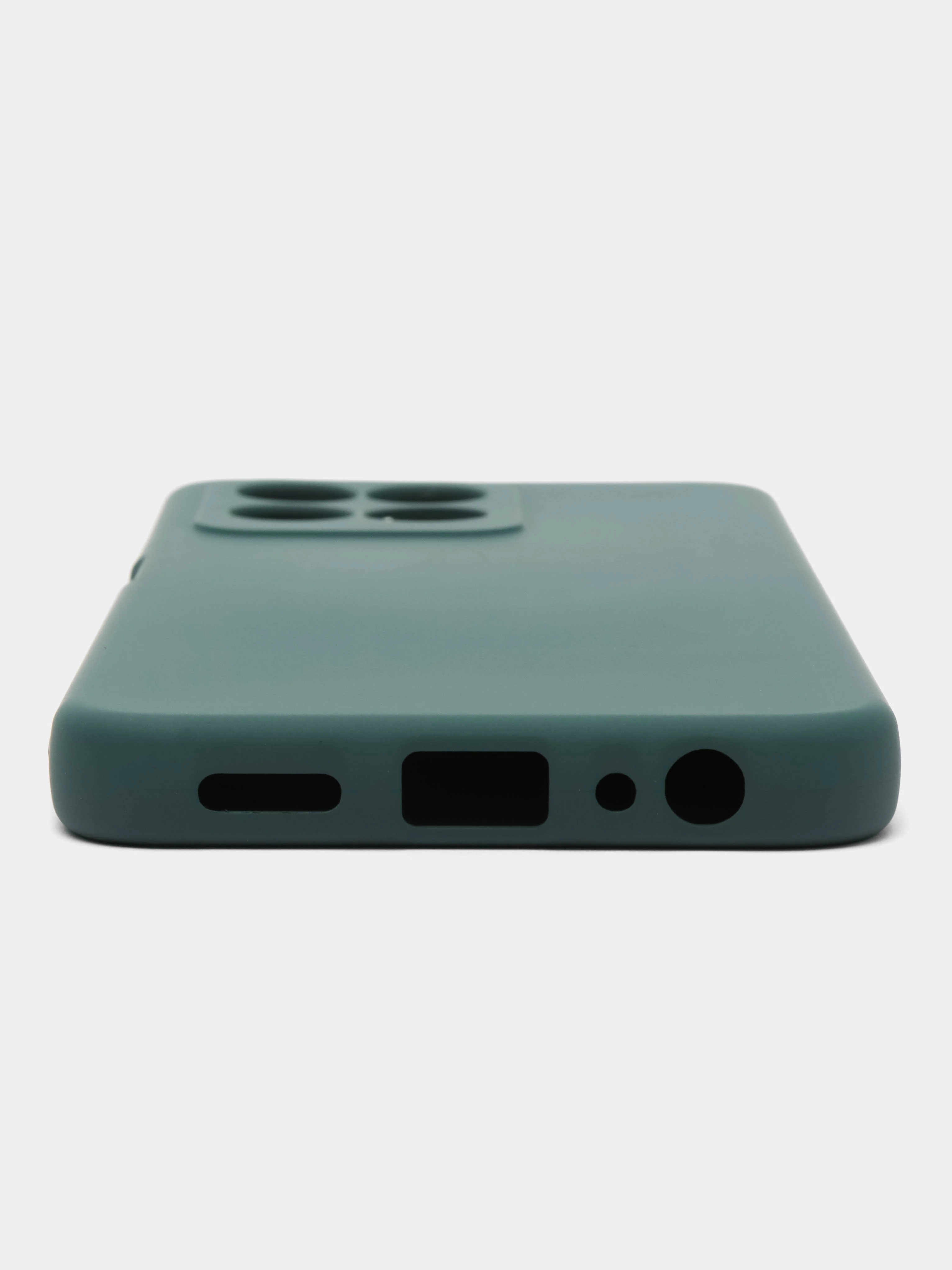 Тёмно-зелёный чехол силиконовый для Honor X6, Honor X8 5G / Хонор Х6, Х8 5Г Silicone Cover