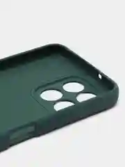 Тёмно-зелёный чехол силиконовый для Honor X6, Honor X8 5G / Хонор Х6, Х8 5Г Silicone Cover