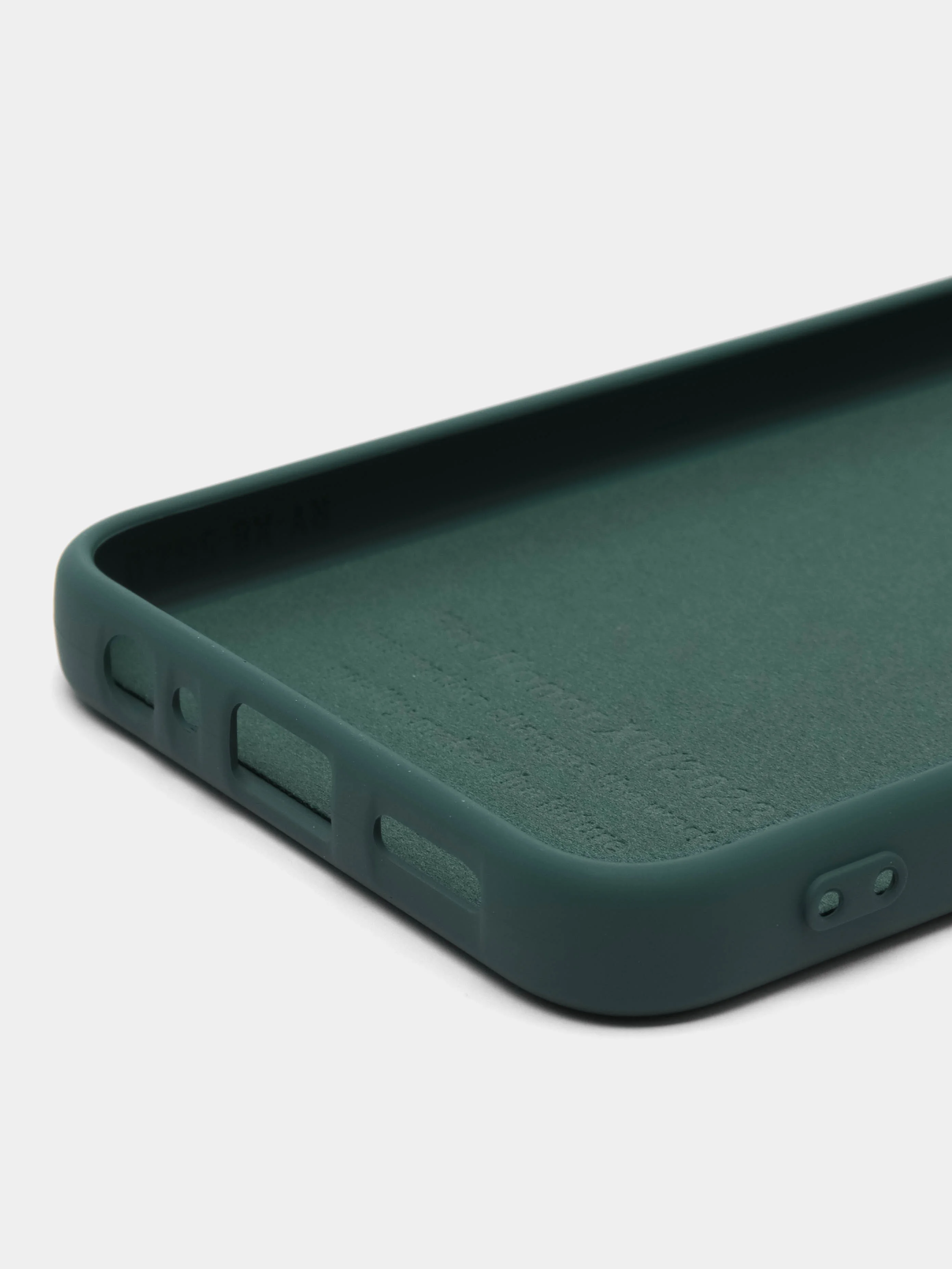 Тёмно-зелёный чехол силиконовый для Honor X6, Honor X8 5G / Хонор Х6, Х8 5Г Silicone Cover