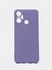 Лавандовый чехол силиконовый для Infinix Smart 6 Plus (Инфиникс Смарт 6 Плюс Silicone Cover)