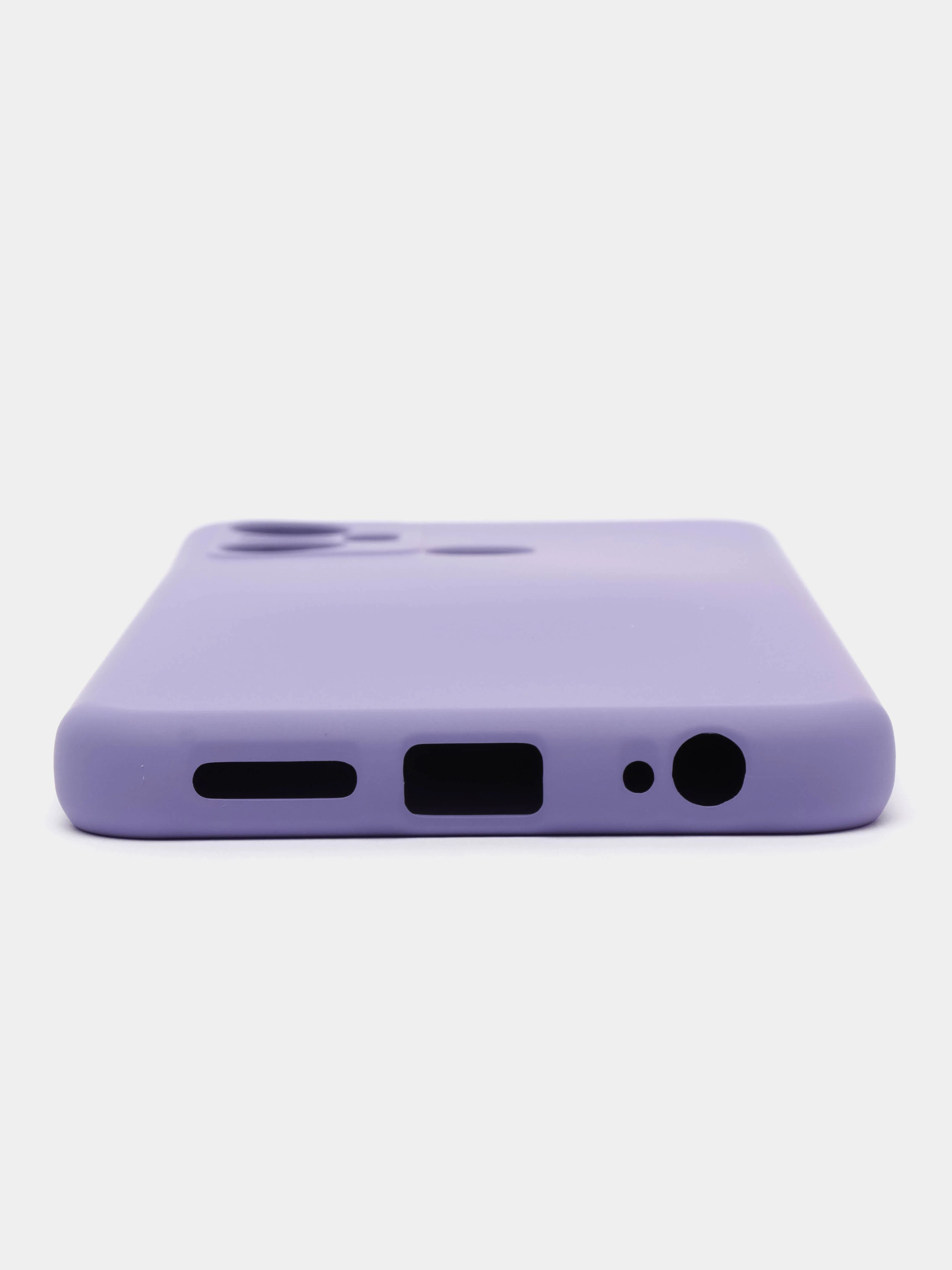 Лавандовый чехол силиконовый для Infinix Smart 6 Plus (Инфиникс Смарт 6 Плюс Silicone Cover)