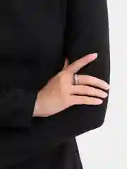 Серебряный кольцо унисекс