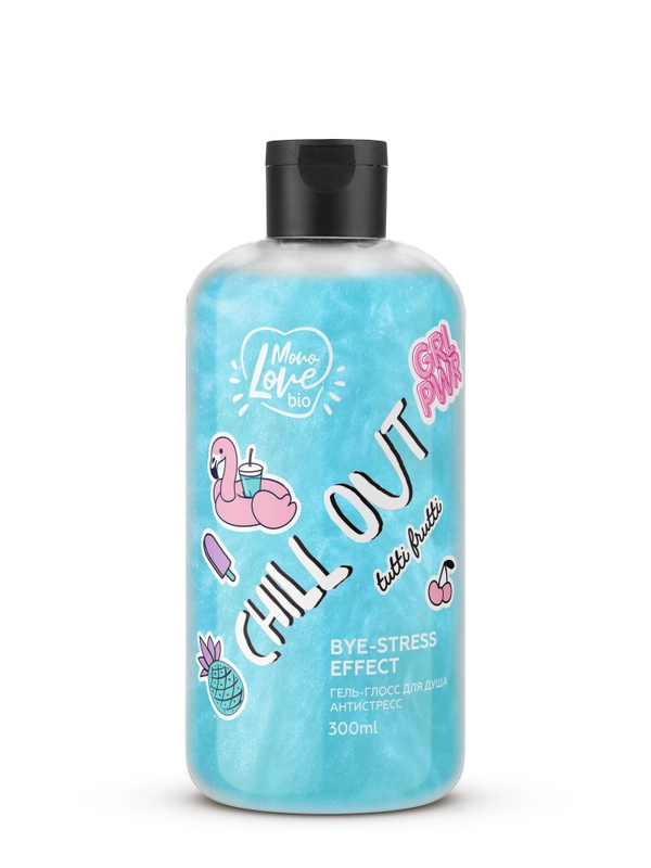Гель-глосс для душа Антистресс CHILL OUT BYE-STRESS EFFECT, 300 мл