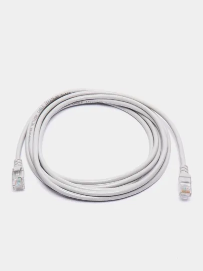Кабель компьютерный патч-корд LAN сетевой, патчкорд Ethernet, для соединения с роутером