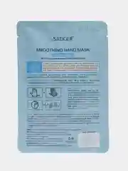 Голубой маска-перчатки для рук с экстрактом розы,персика,лавандой и ниацинамидом из козьего молока