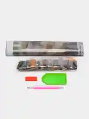Аметистовый алмазная мозаика, без подрамника, 30 х 40 см