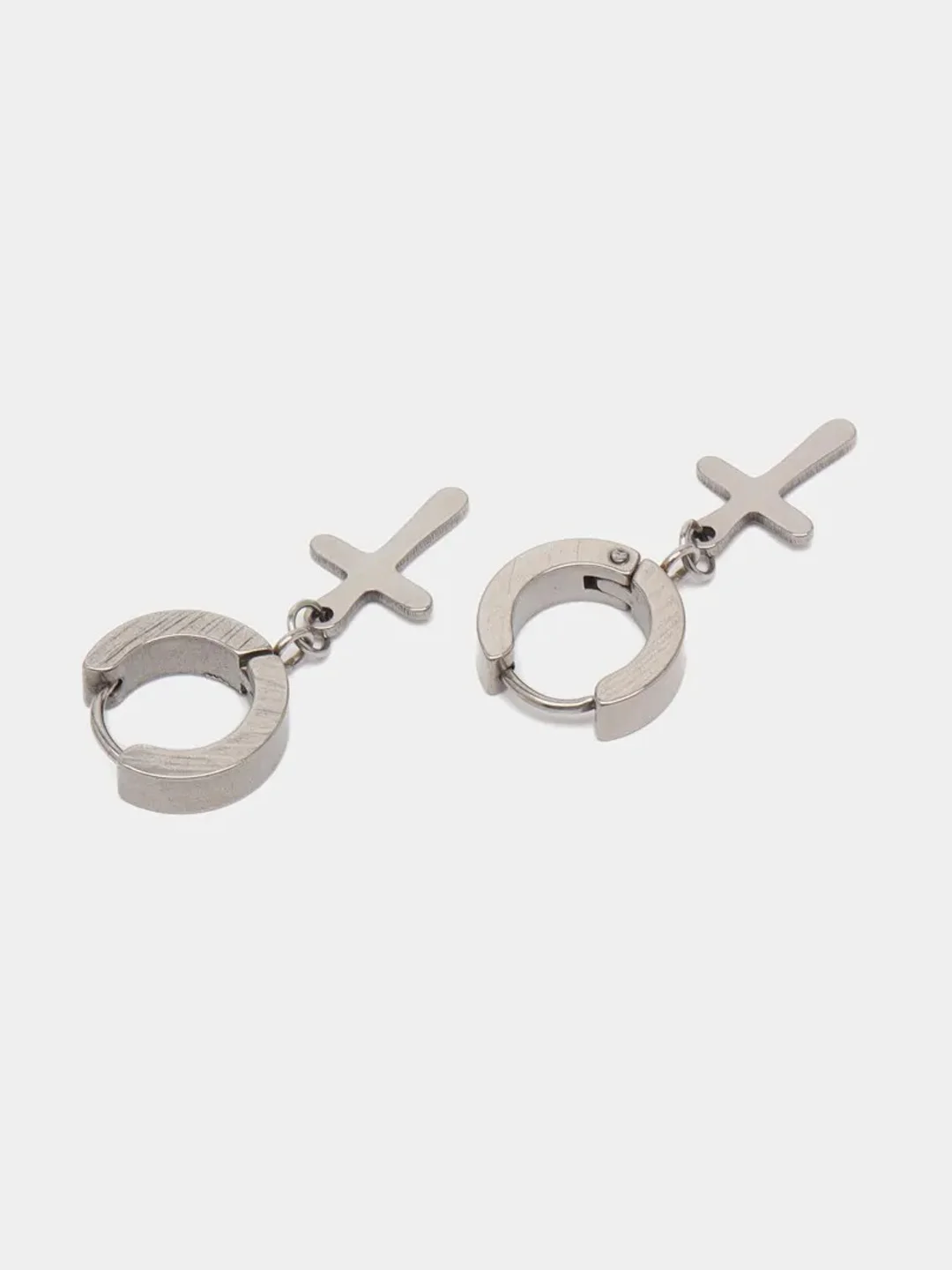 Серьги крестики