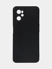 Чехол Realme 9i/Oppo A96 (Реалми 9 Ай/Оппо А96), силиконовый, цветной с мягким подкладом