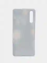 Лимонный силиконовый чехол на Samsung Galaxy A50/A30s / Самсунг А50/А30s прозрачный, с рисунком